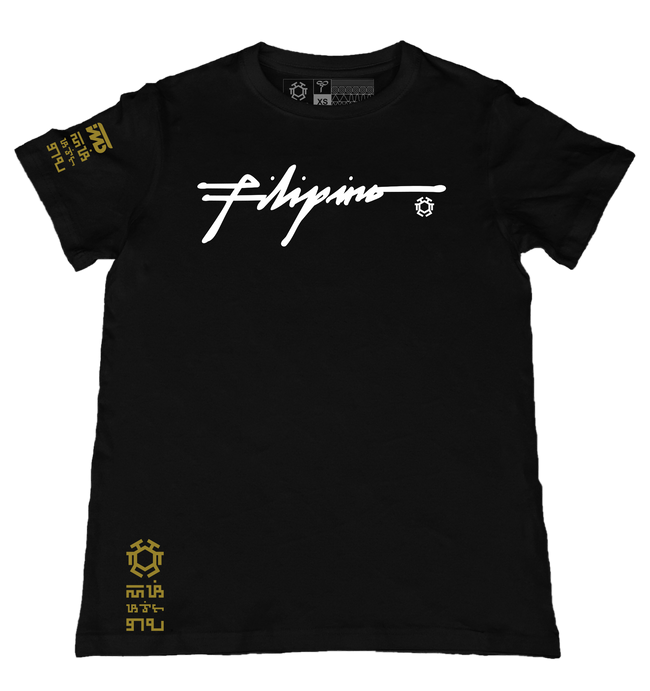 Filipino Black T-Shirt from the Makabayan Series